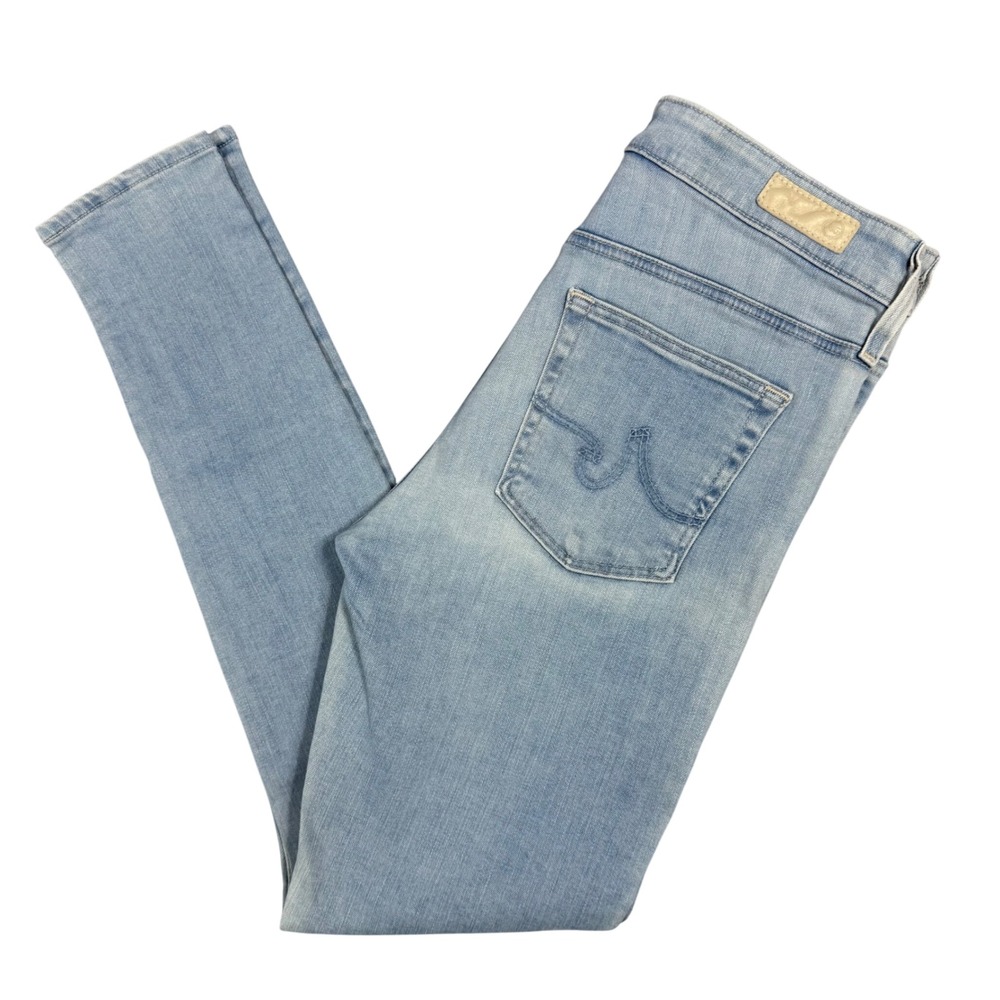 AG Adriano Goldschmied Farrah High Rise Skinny‎ Ankle Jeans Light Wash Women 27